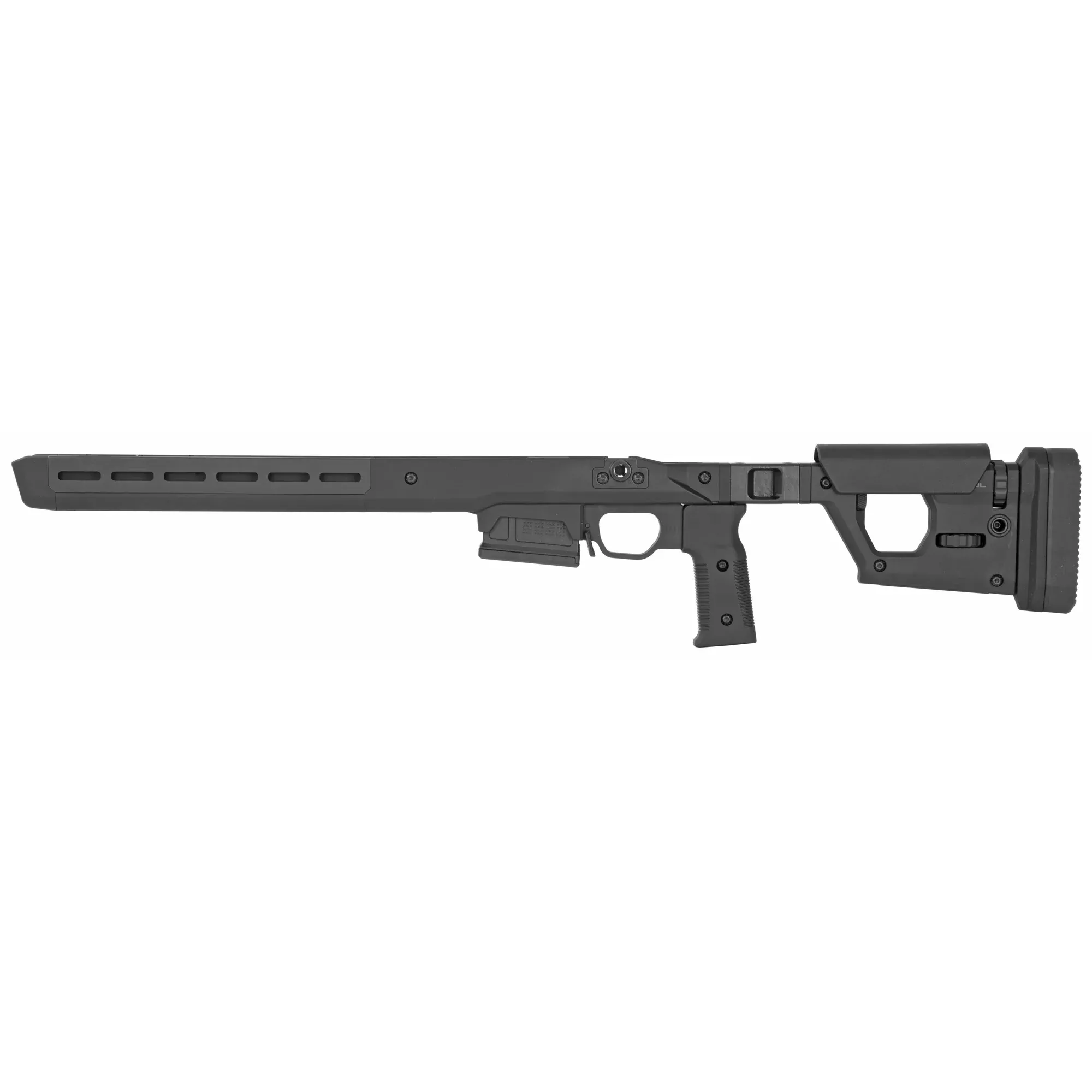 Magpul Industries Pro 700 Fixed Stock Chassis for Remington 700 Short Action, Black MAG997-BLK