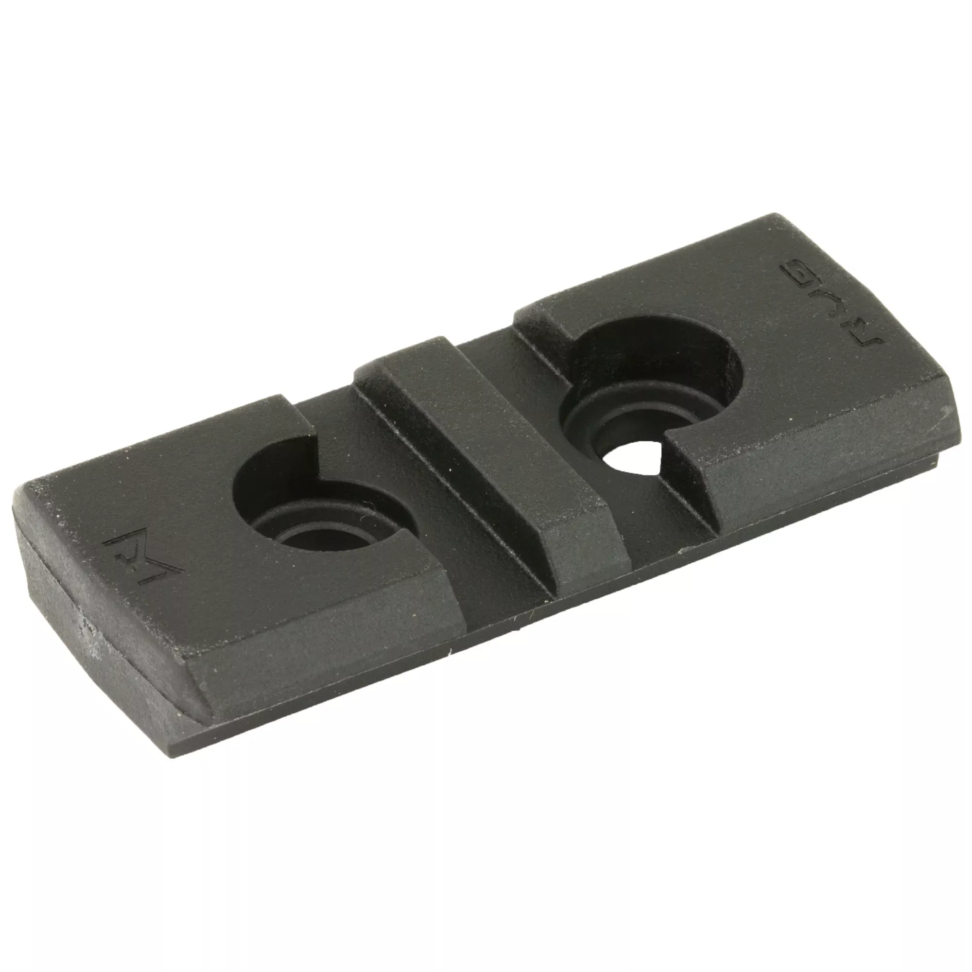 Magpul Industries RVG M-LOK Adapter Rail, 2-Slot Polymer, 1.9 in Length, Black - MAG596-BLK