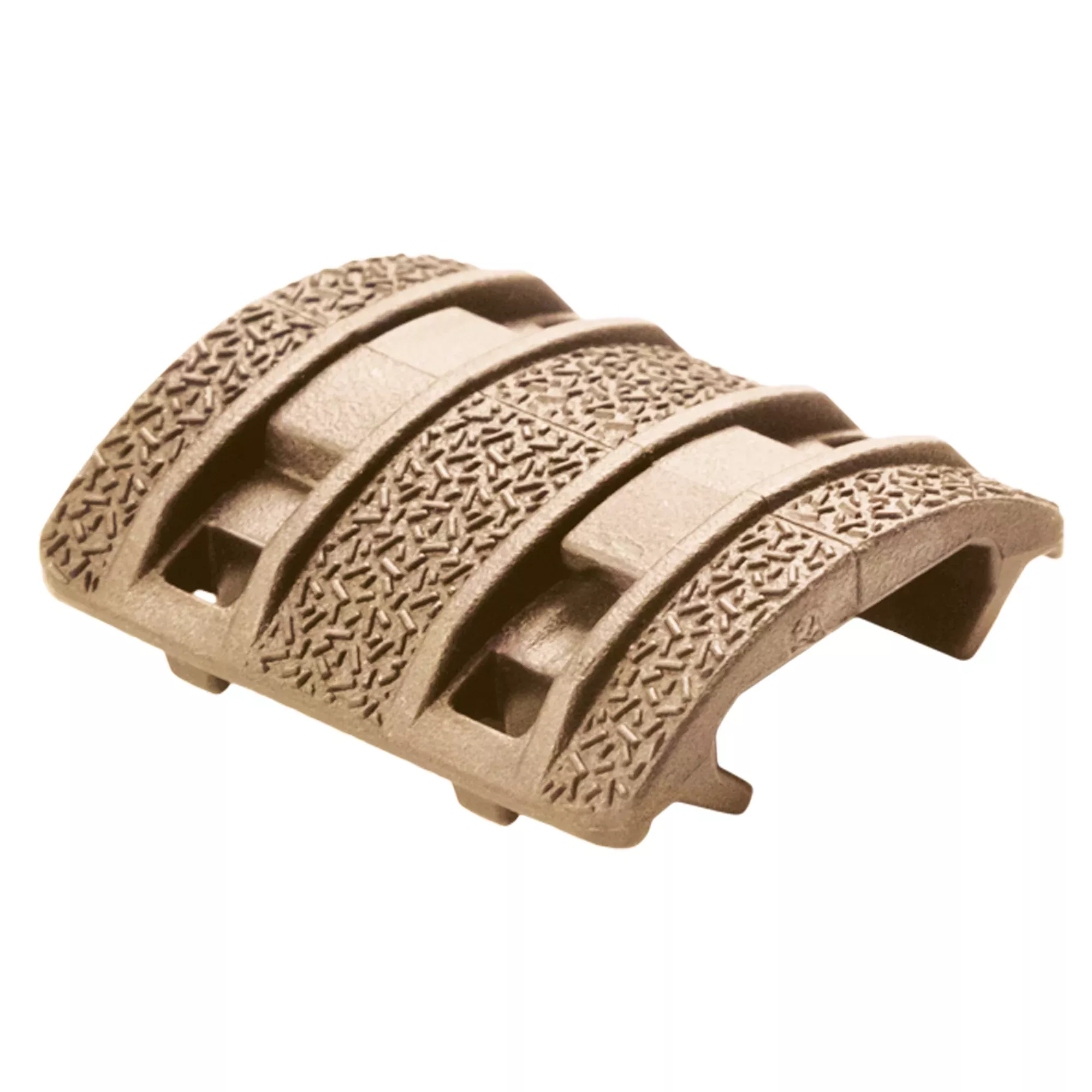 Magpul Industries XTM Enhanced Rail Panel Cover, Flat Dark Earth, low-profile anti-slip, MAG510-FDE