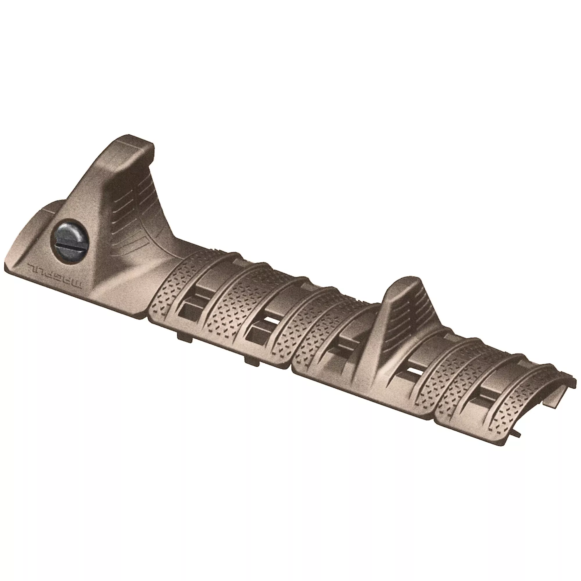 Magpul Industries XTM Hand Stop Kit, Flat Dark Earth, Picatinny Rail, TSP Texture - MAG511-FDE