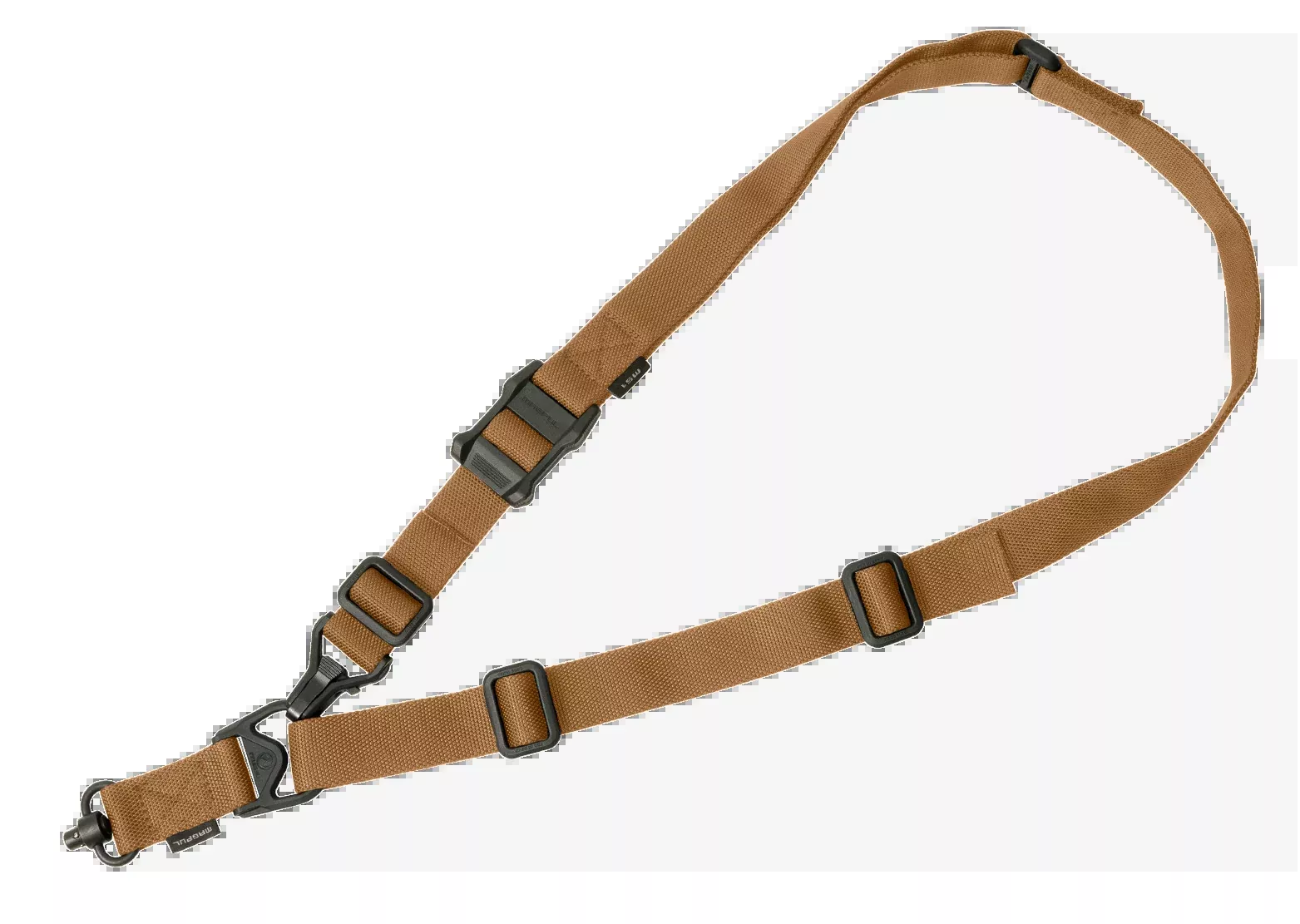 Magpul MAG515-COY MS3 Single QD Sling GEN2 Coyote Tan Nylon 48"-60" Adjustable One-Two Point Rifle