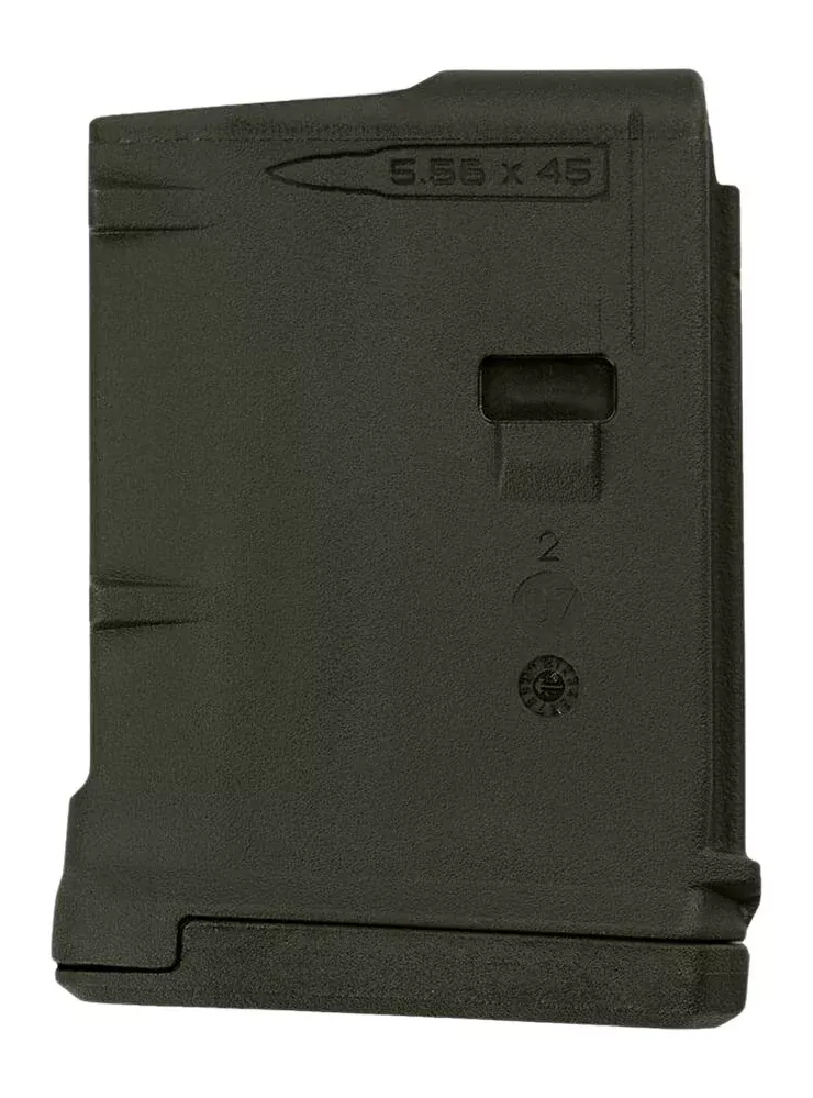 Magpul MAG559ODG PMAG GEN M3 10rd 5.56x45mm/223 Rem OD Green Polymer