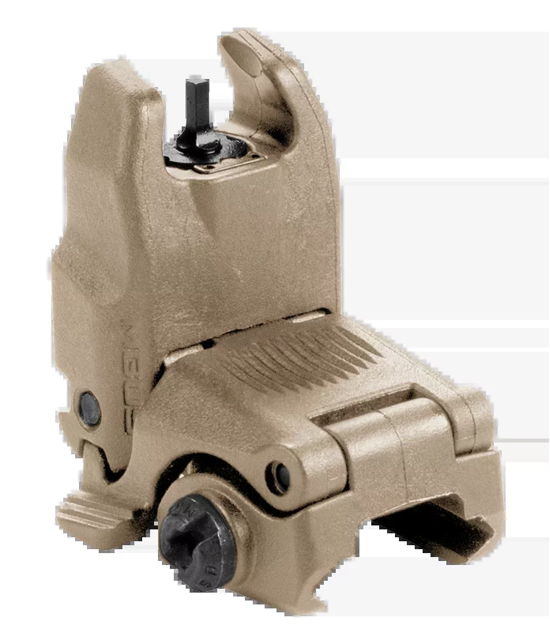 Magpul MBUS Front Flip-Up Sight Gen 2, Flat Dark Earth Polymer for AR-15/M16, MAG247FDE