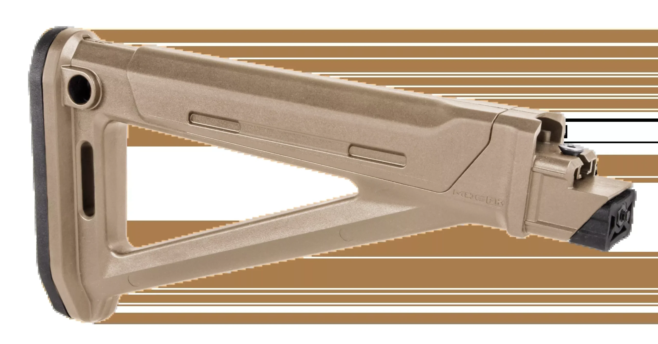 Magpul MOE Fixed AK Stock with Internal Storage & Quick-Detach Sling Mount, Flat Dark Earth MAG616FDE