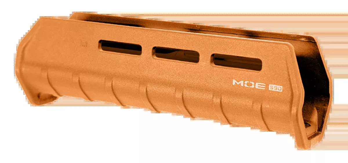 Magpul MOE M-LOK Forend for Mossberg 590/590A1 12 Gauge Shotgun, Orange Polymer MAG494ORG