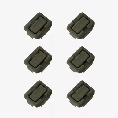Magpul WCK ( Wire Control Kit ) - Fits M-LOK, Includes 6 Units, OD Green