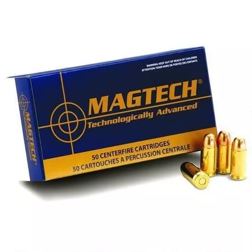 Magtech .38 Special 38J Ammunition 50 Rounds, LSWC, 158 Grains
