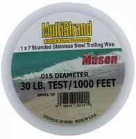 Mason Multi- Strand Brown Color Stainless Steel Trolling Wire 1000 Feet
