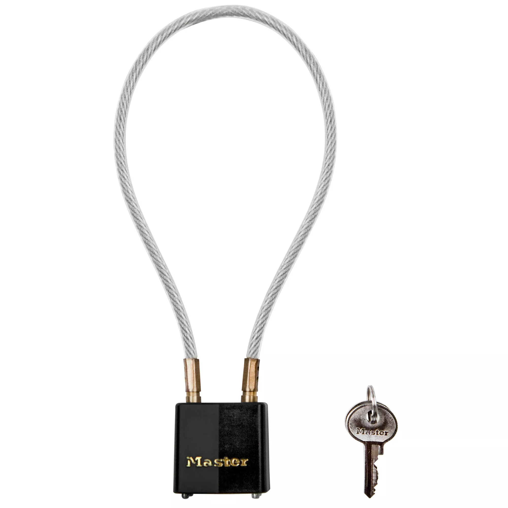 MasterLock Cable Gun Lock, Keyed Alike, 14-inch Braided Steel Cable (Not California Approved), 99KADSPT