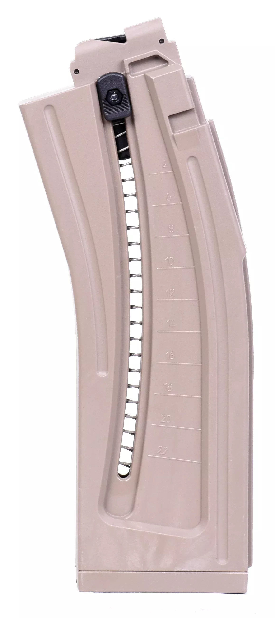 Mauser M-15 22 LR 22rd Polymer Magazine - Tan