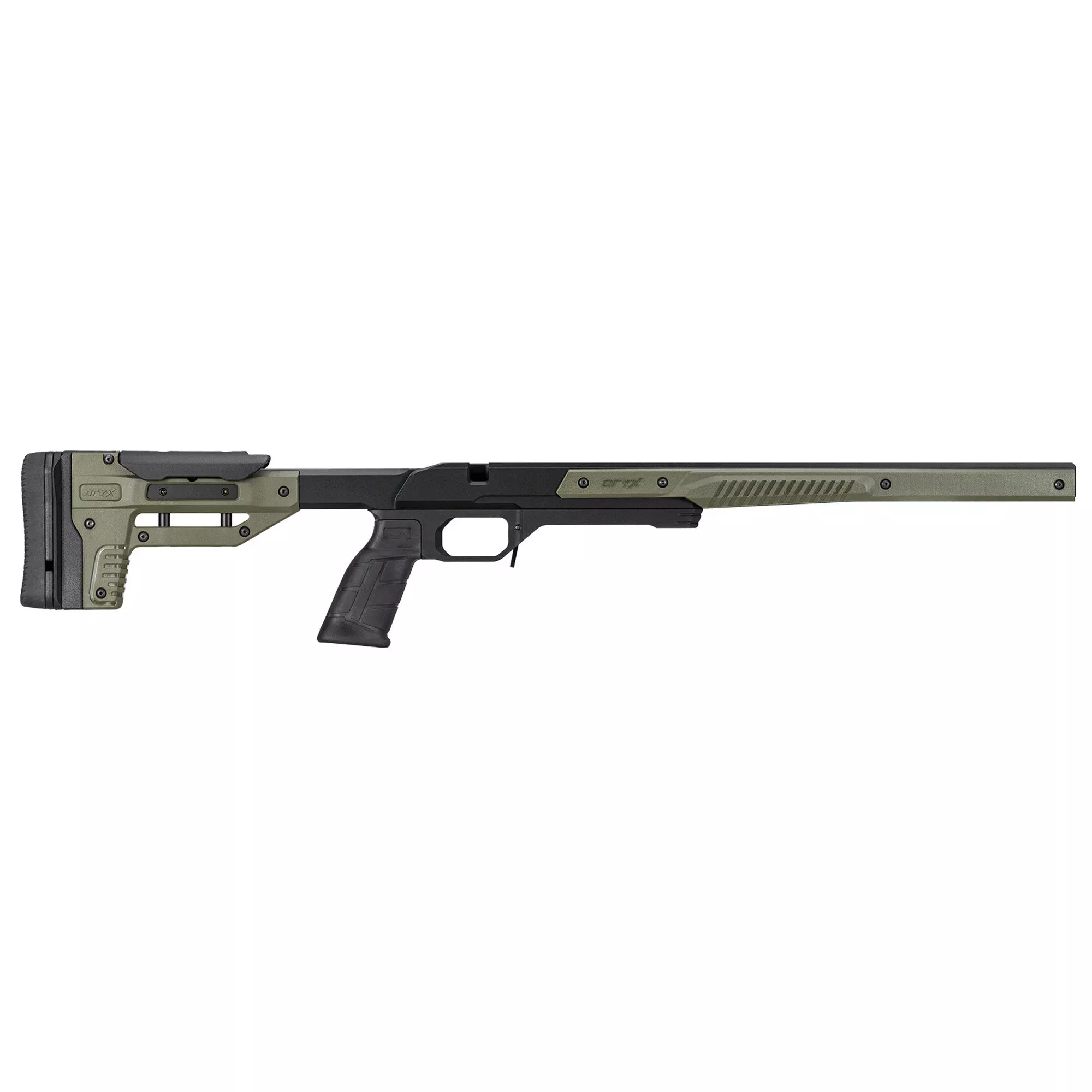 MDT Oryx Sportsman Chassis for Savage Long Action, OD Green Cerakote, Adjustable Stock 103642-ODG