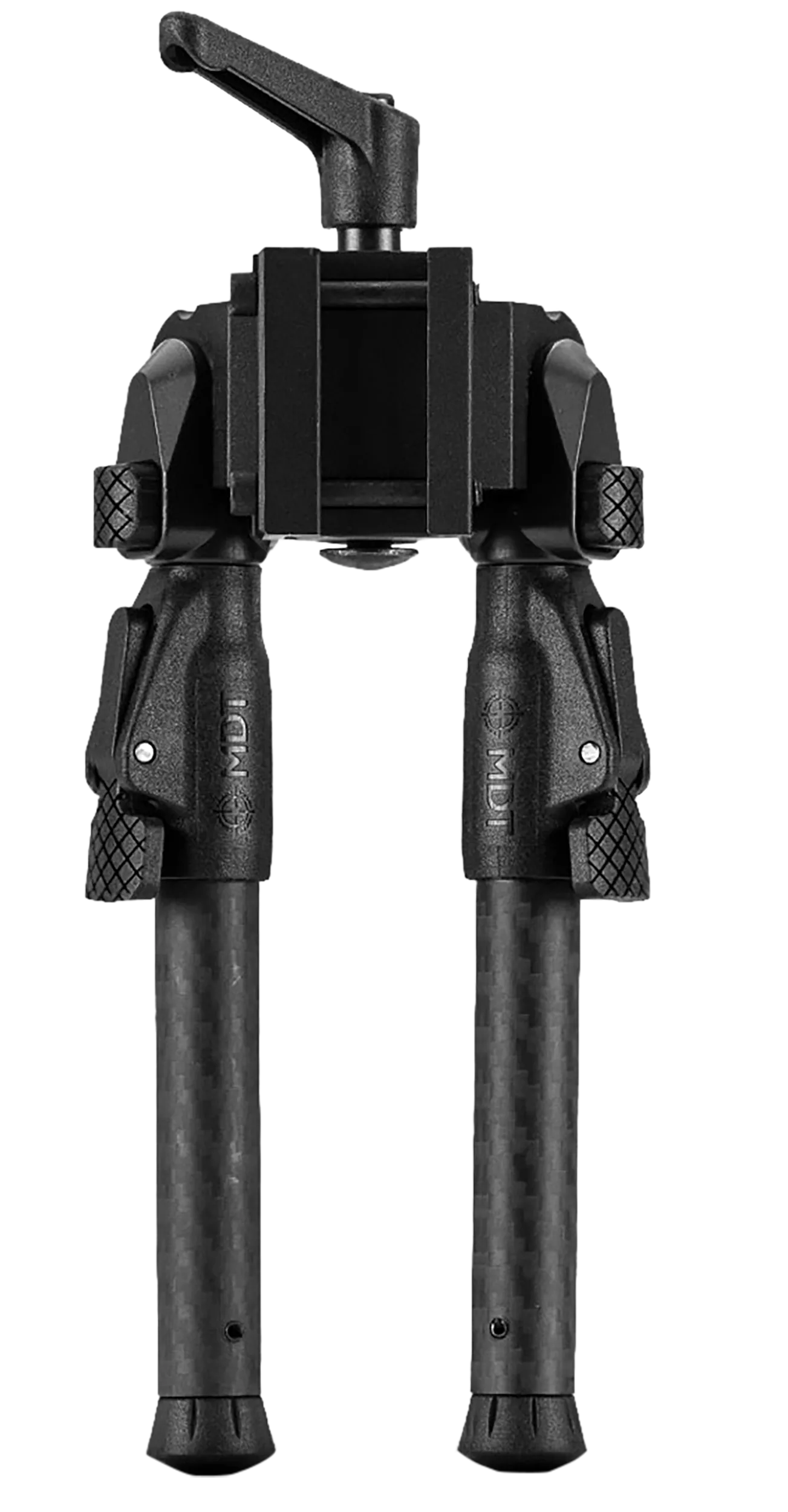 Mdt Sporting Goods Inc 105560BLK GRND-PODBlack Aluminum, 4.5"-9.0", Spiked Feet, Fits Picatinny Rail