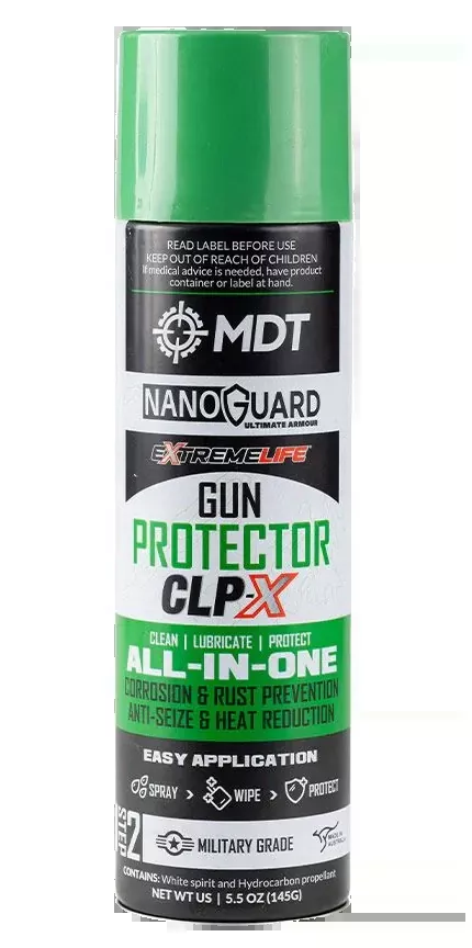 MDT Sporting Goods Inc Nanoguard CLP-X Gun Protector, All-in-One CLP, 5.5 oz Aerosol 12-Pack, 114461GPRB