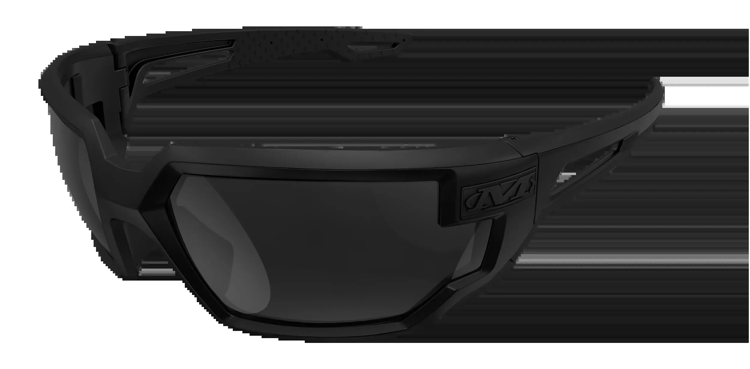 Mechanix Wear Type-X Tactical Safety Glasses with Black Lens, Anti-Fog & Anti-Scratch Wraparound Frame VXF20AFPU