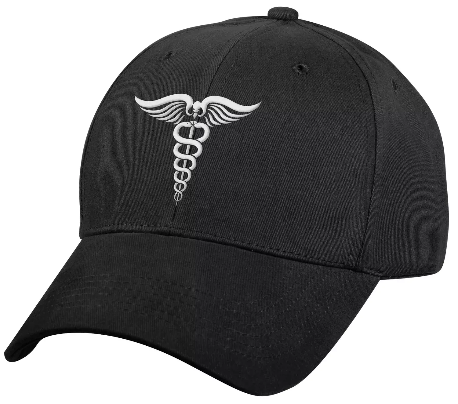 Medical Symbol (Caduceus) Low Profile Hat
