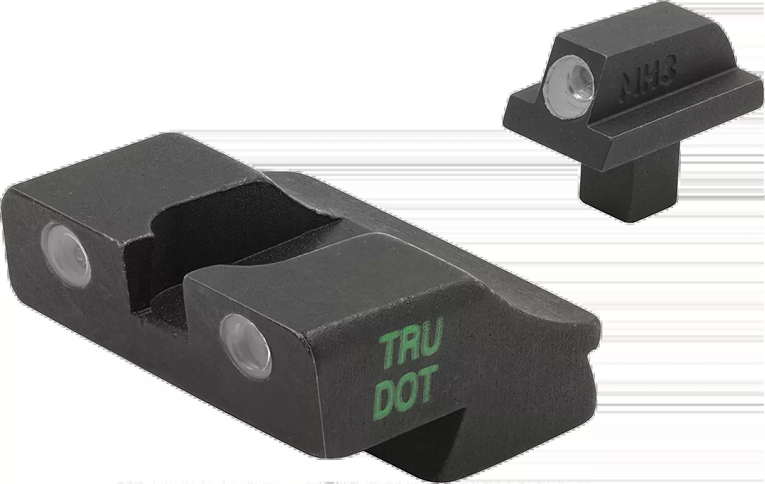 MEPRO USA Tru-Dot Night Sight Set for Colt 1911 Govt/Commander, Green Tritium, 107763101