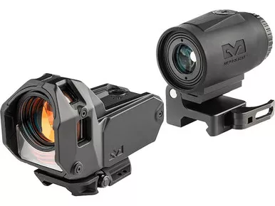 Meprolight USA M22 Triangle Reticle and MMX4 Magnifier Combo