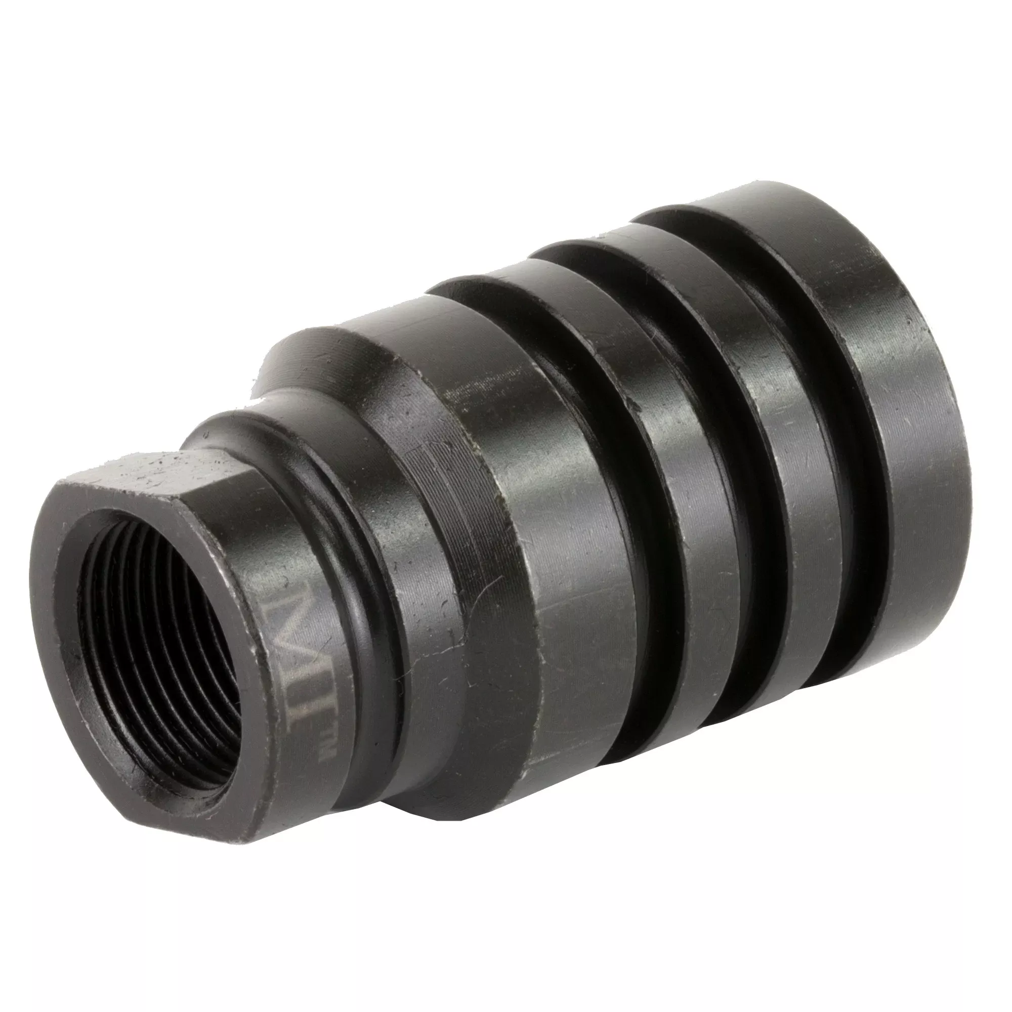 Midwest Industries .30 Cal Blast Diverter Linear Comp, 5/8-24 Threads, Crush Washer MI-30PBD