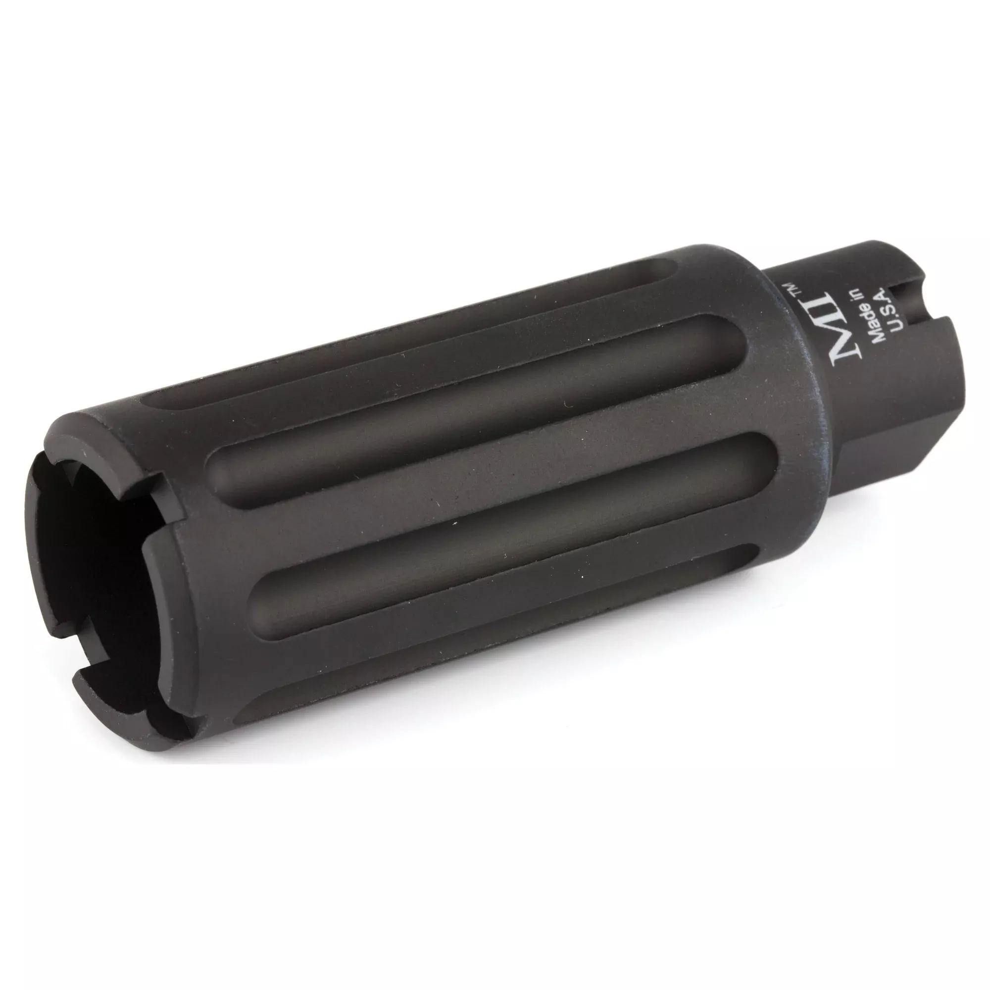 Midwest Industries 30 Caliber AK Blast Can M14x1.0 Left-Hand Threads, Hardcoat Anodized MI-BC762X39