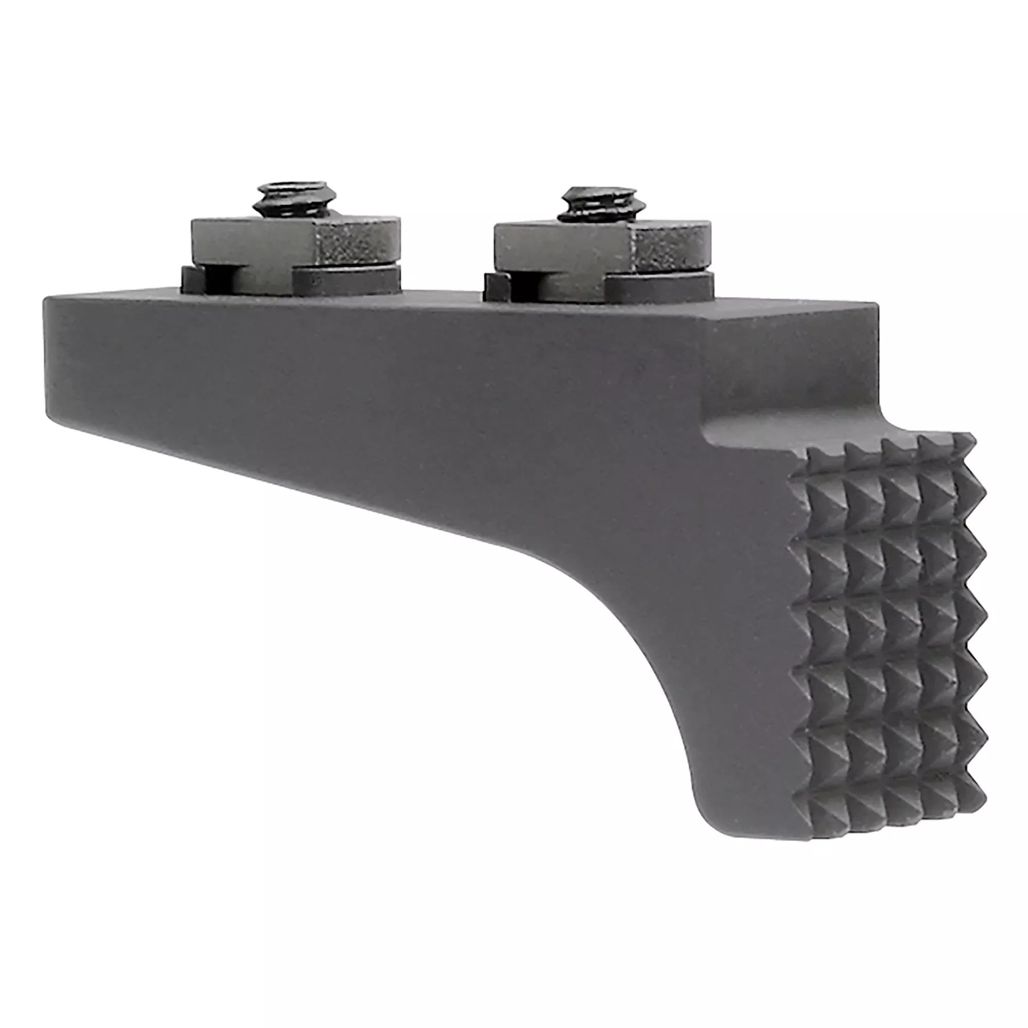Midwest Industries M-LOK Barricade Stop Hand Stop, 6061 Aluminum, Hardcoat Anodized, Black — MI-MBS