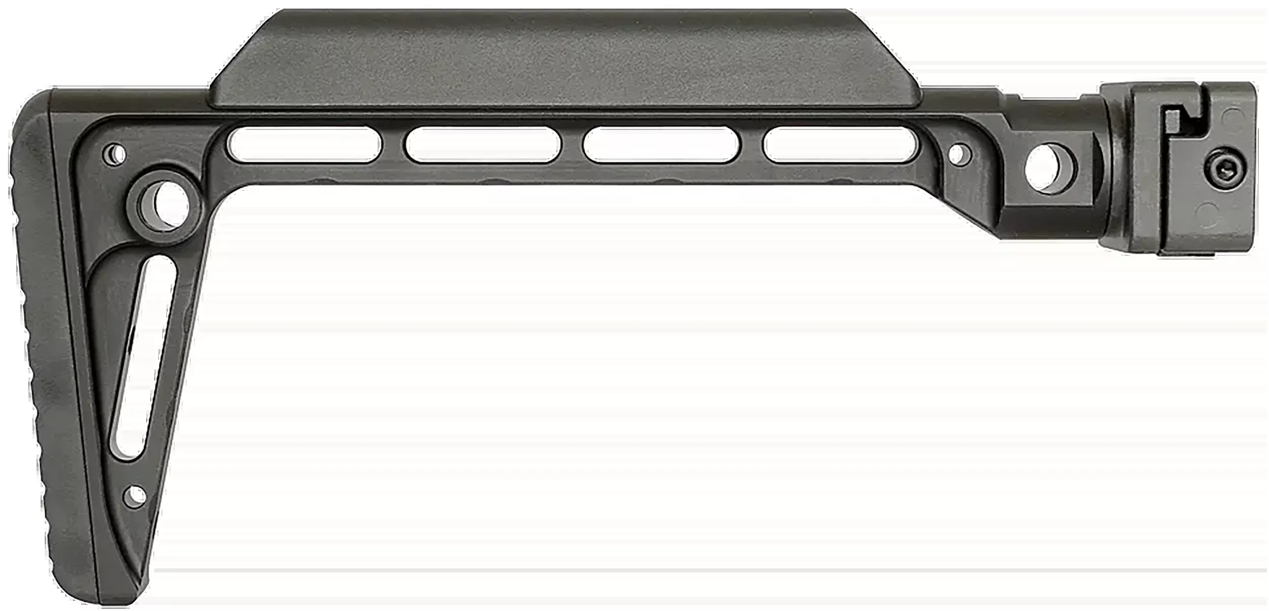 Midwest Industries Minimalistic Picatinny Side Folding Stock - Black