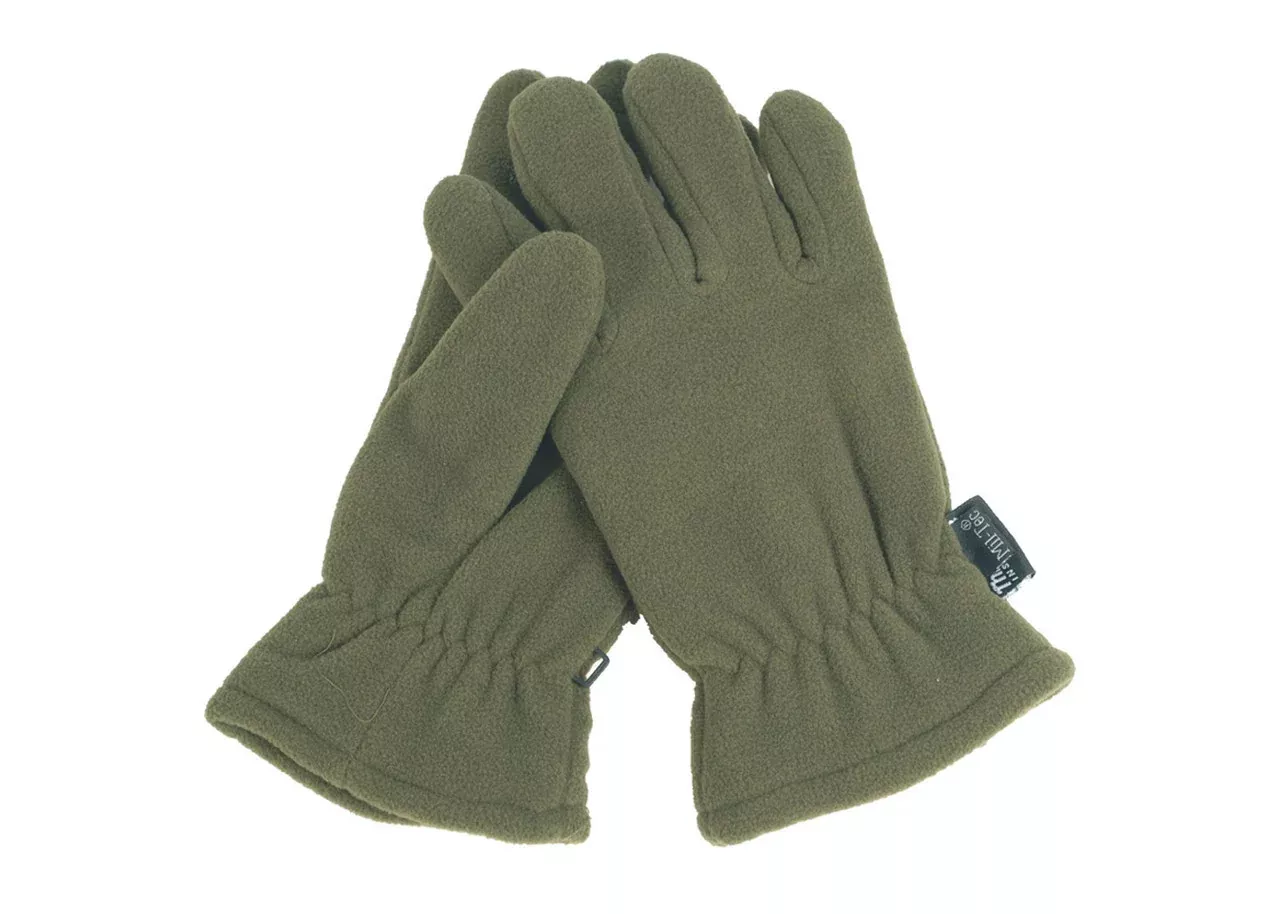 MIL-TEC OD Thinsulate Fleece Gloves - New - Medium