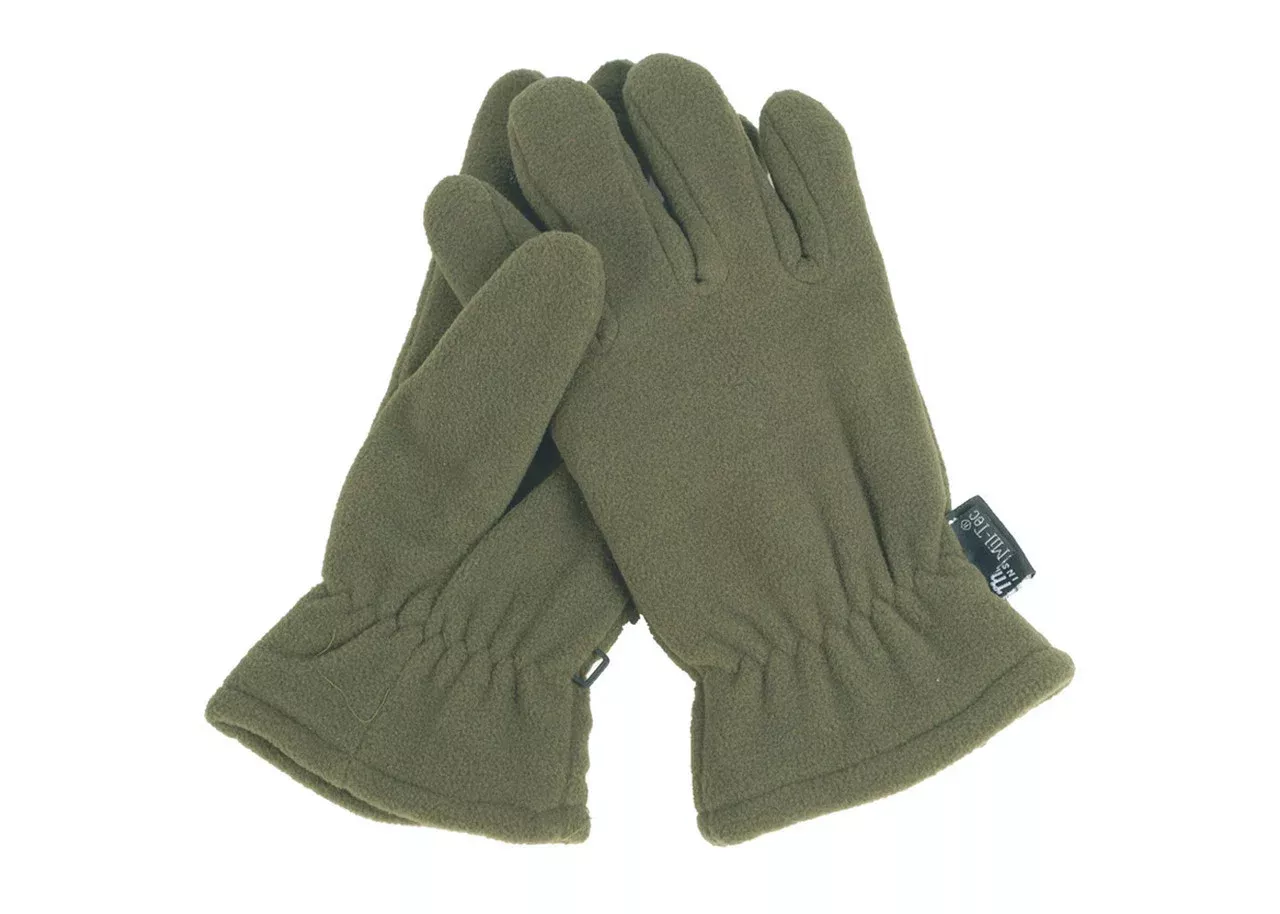 MIL-TEC Olive Drab Thinsulate Fleece Gloves - New - XL