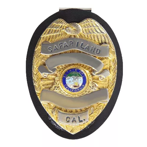 Model 7350-03 Badge Holder Teardrop, Clip-On
