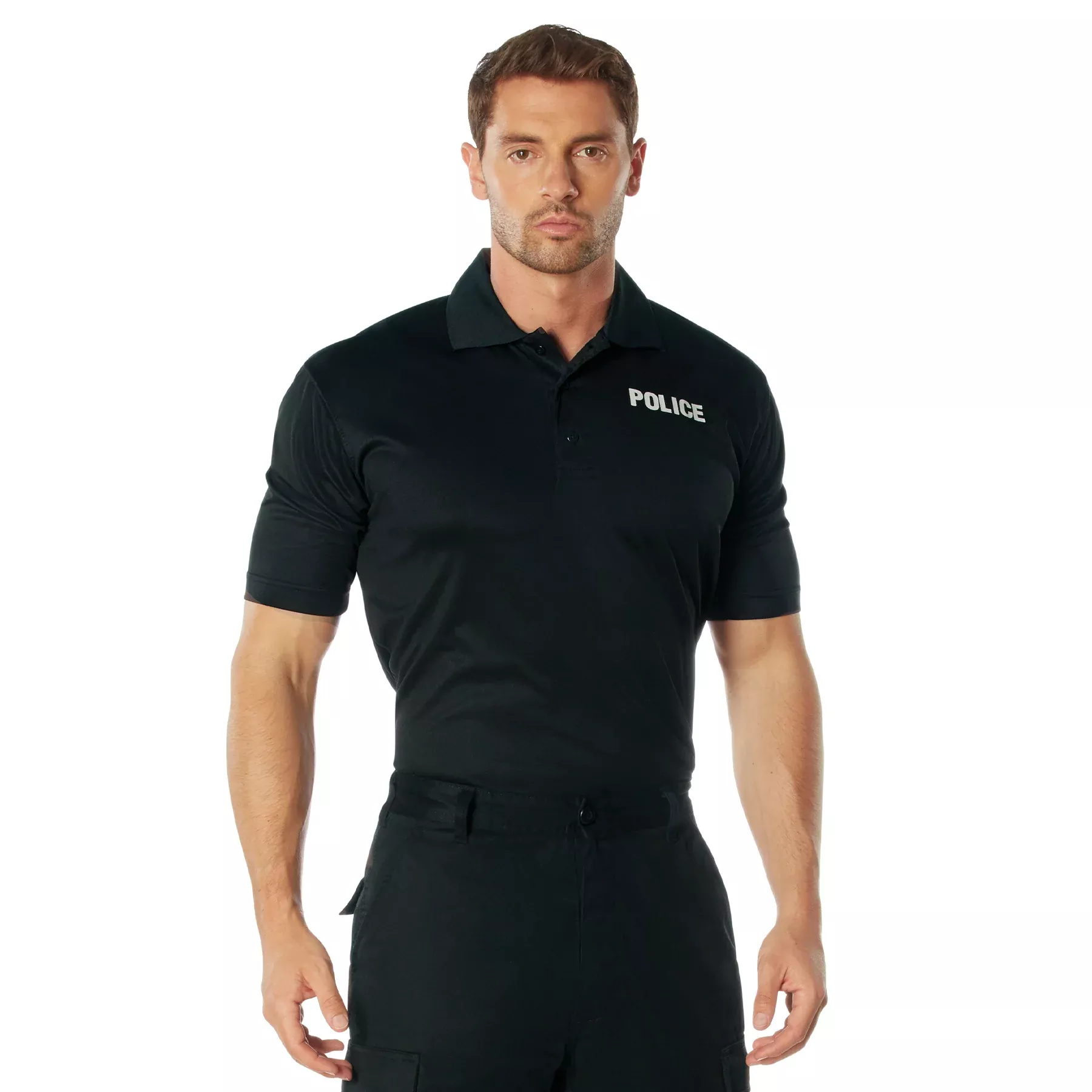 Moisture Wicking Police Polo Shirt
