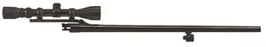 Mossberg 500 Rifled Slug Barrel 12 Gauge 24" Cantilever Mount 3-9x32 Scope Blued 92156
