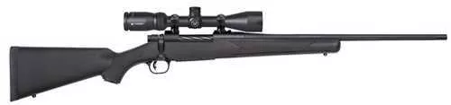 Mossberg Patriot Synthetic Combo .22- 250 Rem Bolt Action Rifle 22 " Fluted Barrel 5 Rounds With Vortex Crossfire Ii 3- 9x40mm Scope Black Synthetic Stock Matte Blued Finish