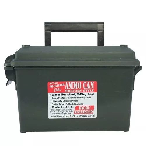 MTM Case-Gard 30 Cal Ammo Can - Green