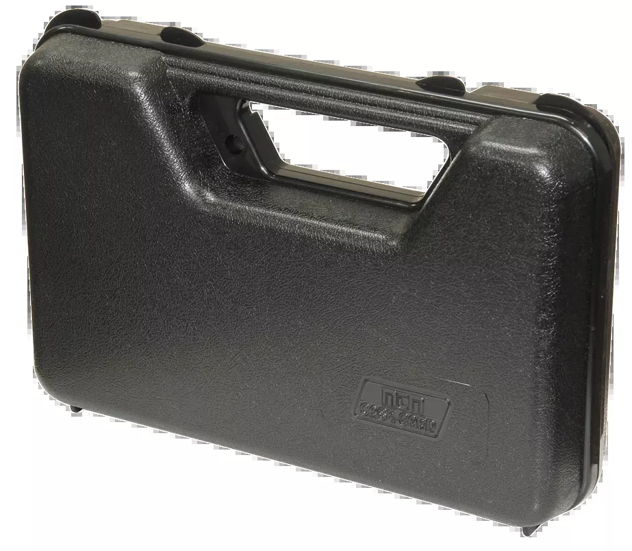 MTM Case-Gard Single Handgun Case, Polypropylene, Foam Interior, Snap Latches, 9 x 5.6 x 2 in, 803R