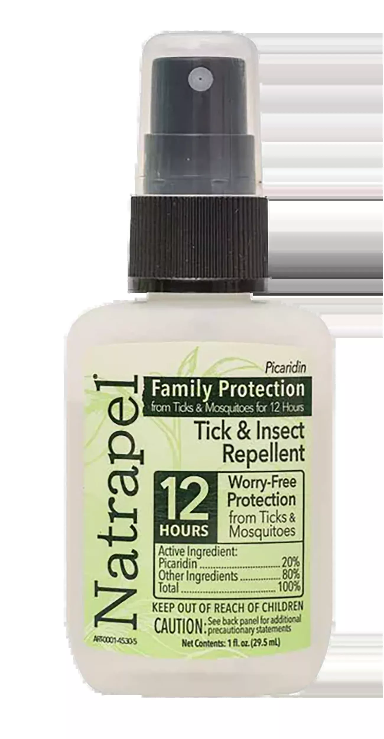 Natrapel Picaridin Insect Repellent Spray – 12 Hour Protection, 1 oz Travel Size, 20% Picaridin, 00066850