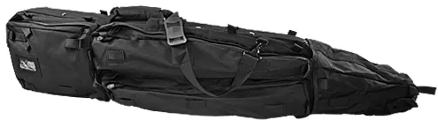 NCSTAR Drag Bag 45" Rifle Case Nylon Black Includes Backpack Shoulder Straps CVDB2912B