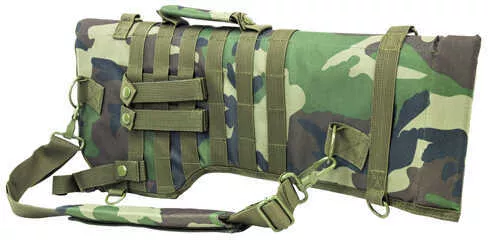 NcStar Tactical Rifle Scabbard Woodland Camo Md: CVRSCB2919Wc