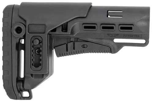 NcStar VG087042 Tactical PCP42 Mil-Spec Stock Black Synthetic Collapsiblew/Adj Cheekpiece