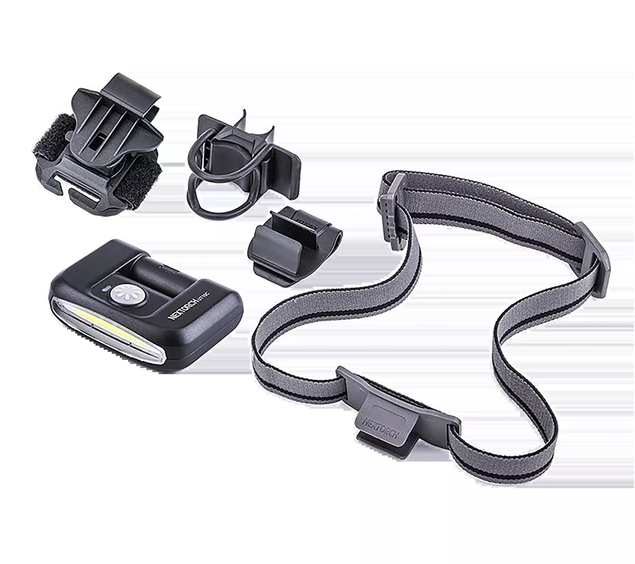 Nextorch UT10C Clip Light Kit – 170-Lumen Rechargeable Hat/Headlamp with USB-C, UT10C-KIT