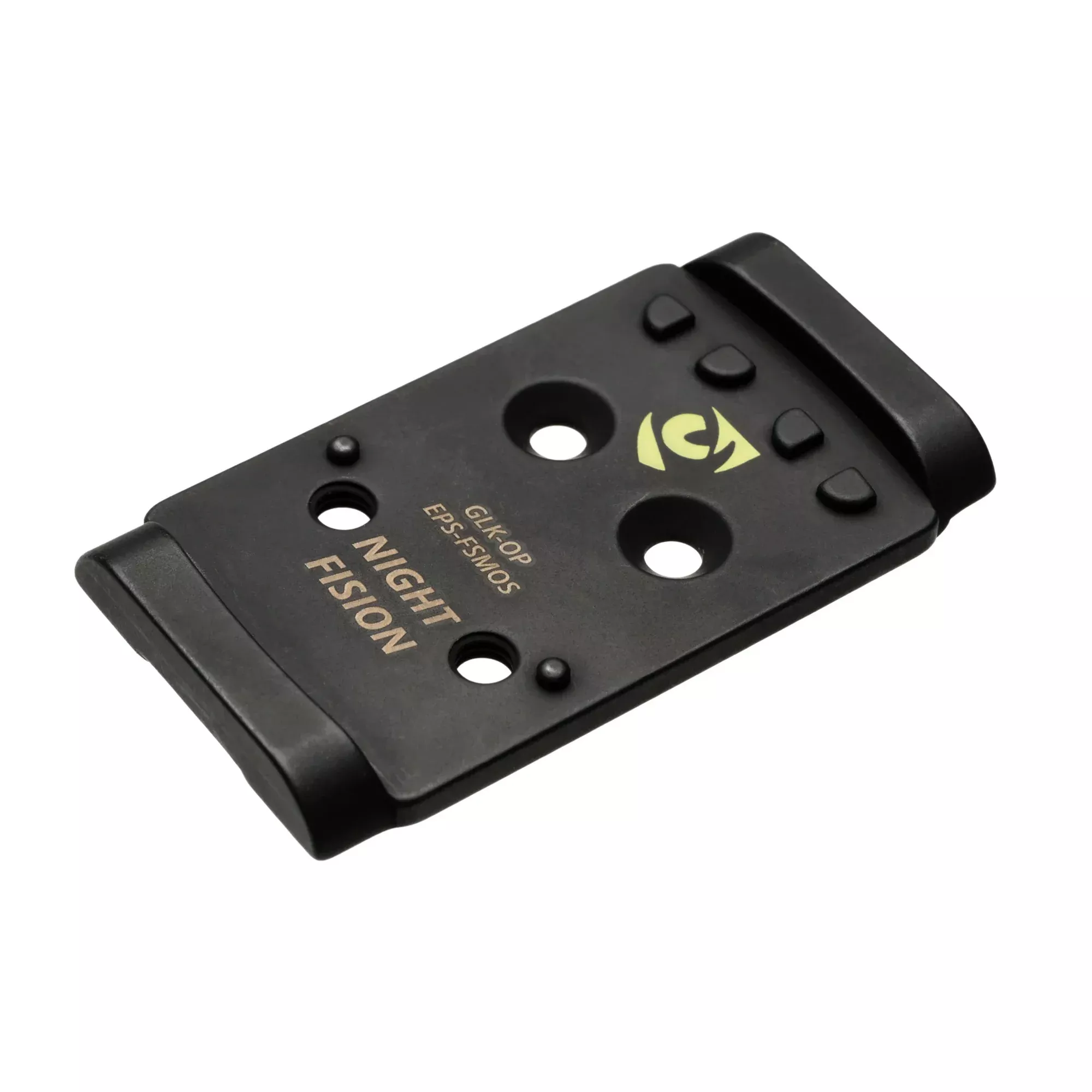 Night Fision Glock MOS Adapter Plate for Holosun EPS, 17-4 Stainless, Nitride Coated, GLK-OP-EPS-FSMOS