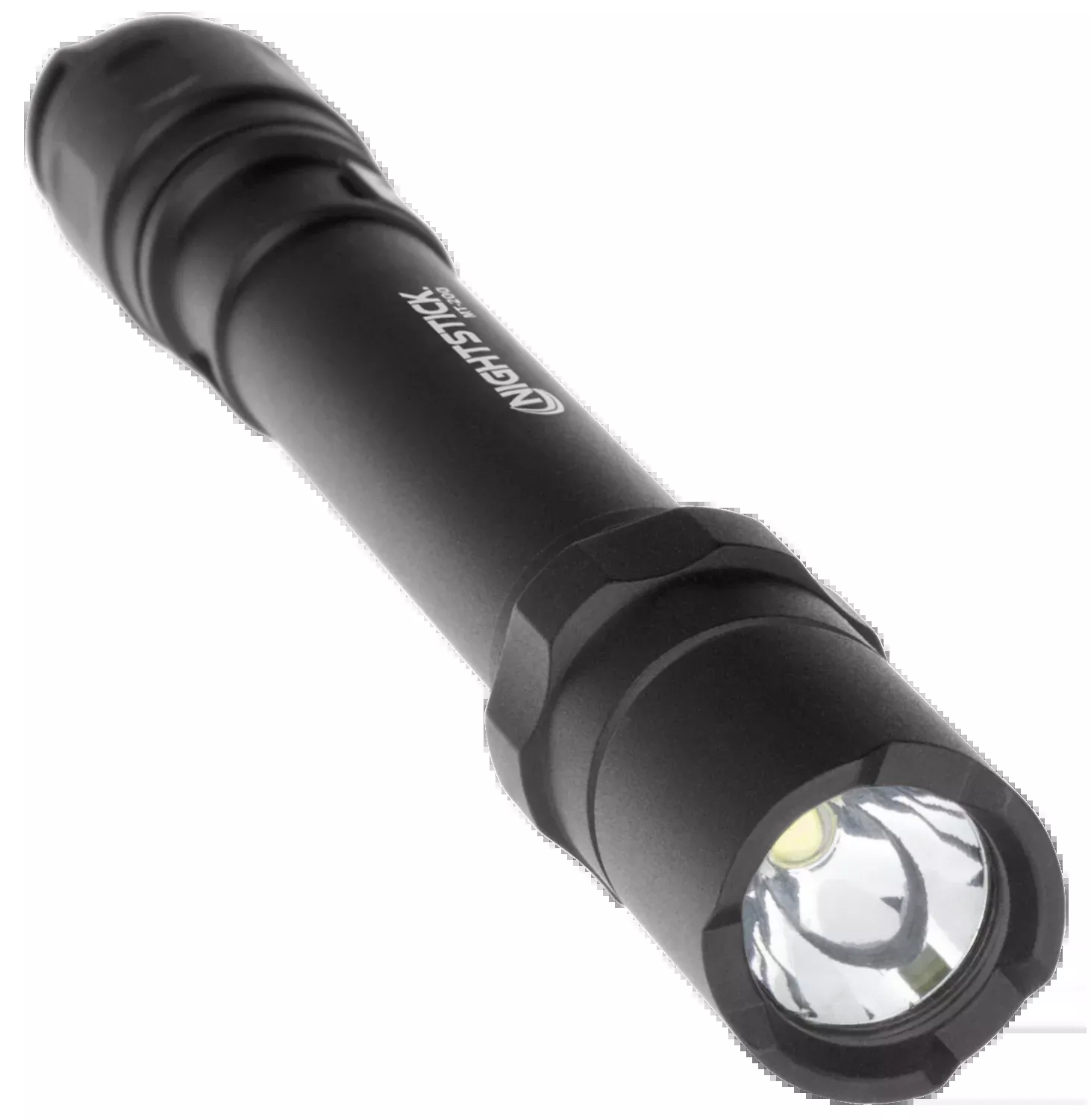 Nightstick Mini-TAC Pro LED Flashlight, Waterproof 6061-T6 Aluminum, 2 AAA Batteries, MT-200