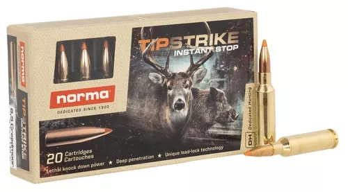 NORMA TIPSTRIKE 6.5CREED 140GR 20/10