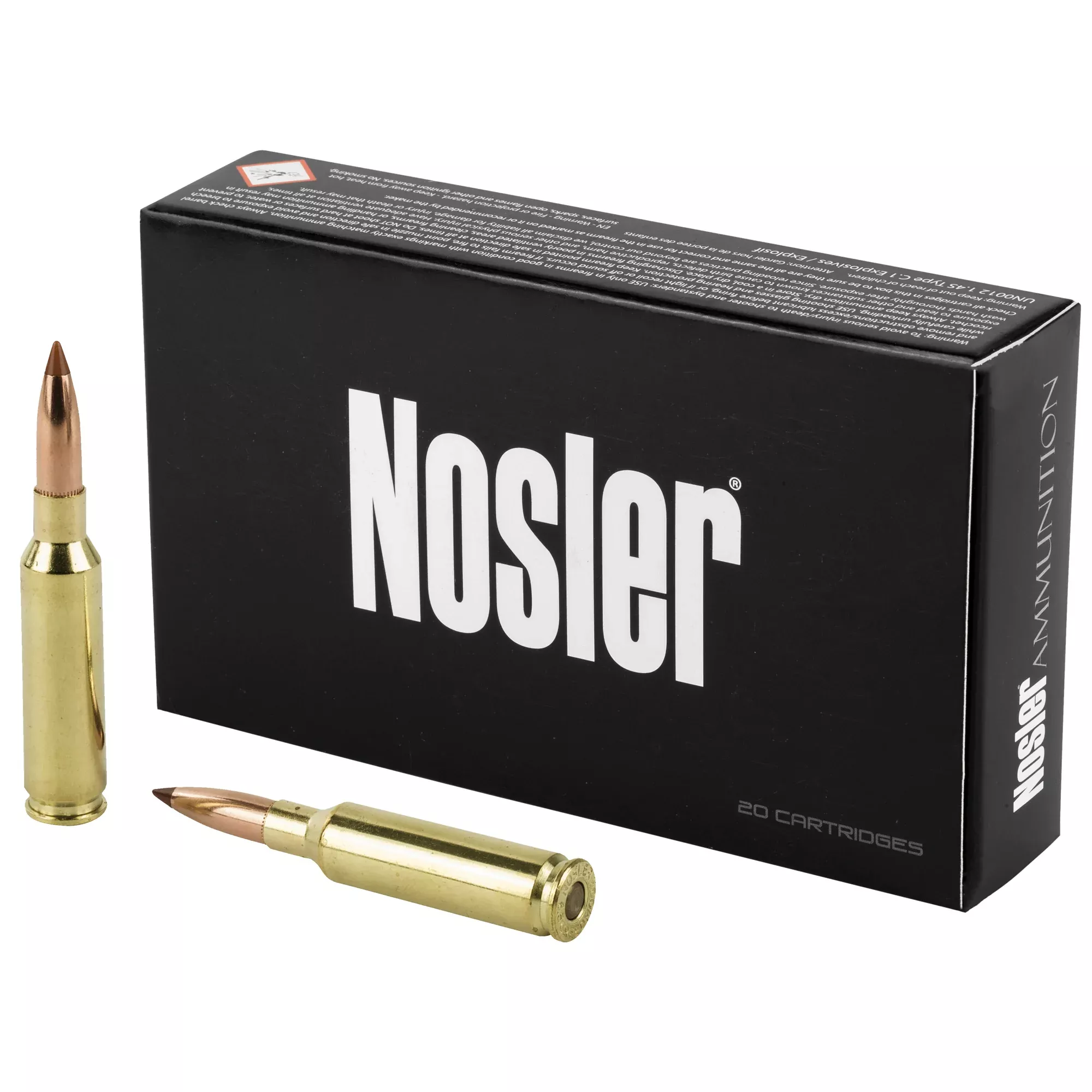 Nosler 6.5 Creedmoor 120gr Ballistic Tip Hunting Rifle Ammo 20-Round Box 42050