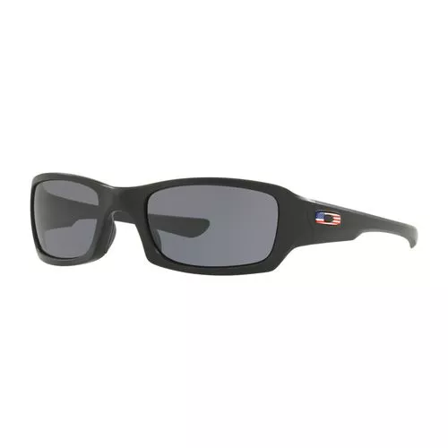 Oakley Standard Issue Fives Squared USA Matte BLK w/ Grey