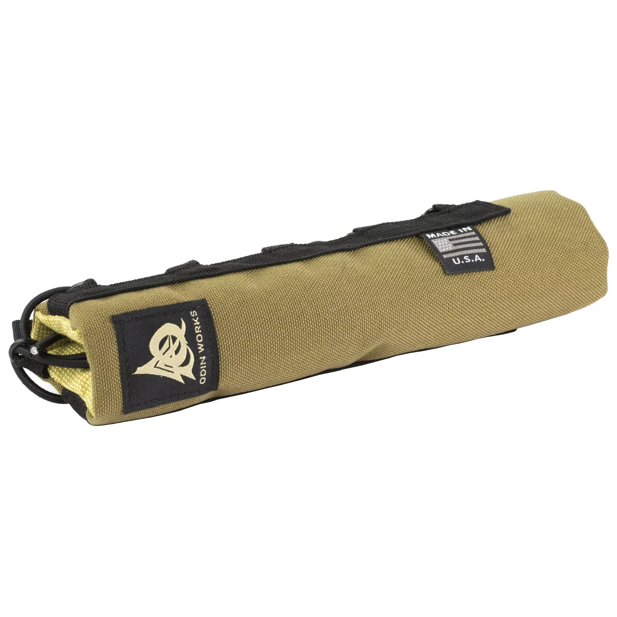 Odin Works Mirage Suppressor Cover 9 Inch Coyote Brown Cordura 1000 Heat Shield OWG-SMC-CB-9