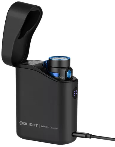 Olight Baton 4 Premium Edition Rechargeable Flashlight - 1300 Lumens, Black