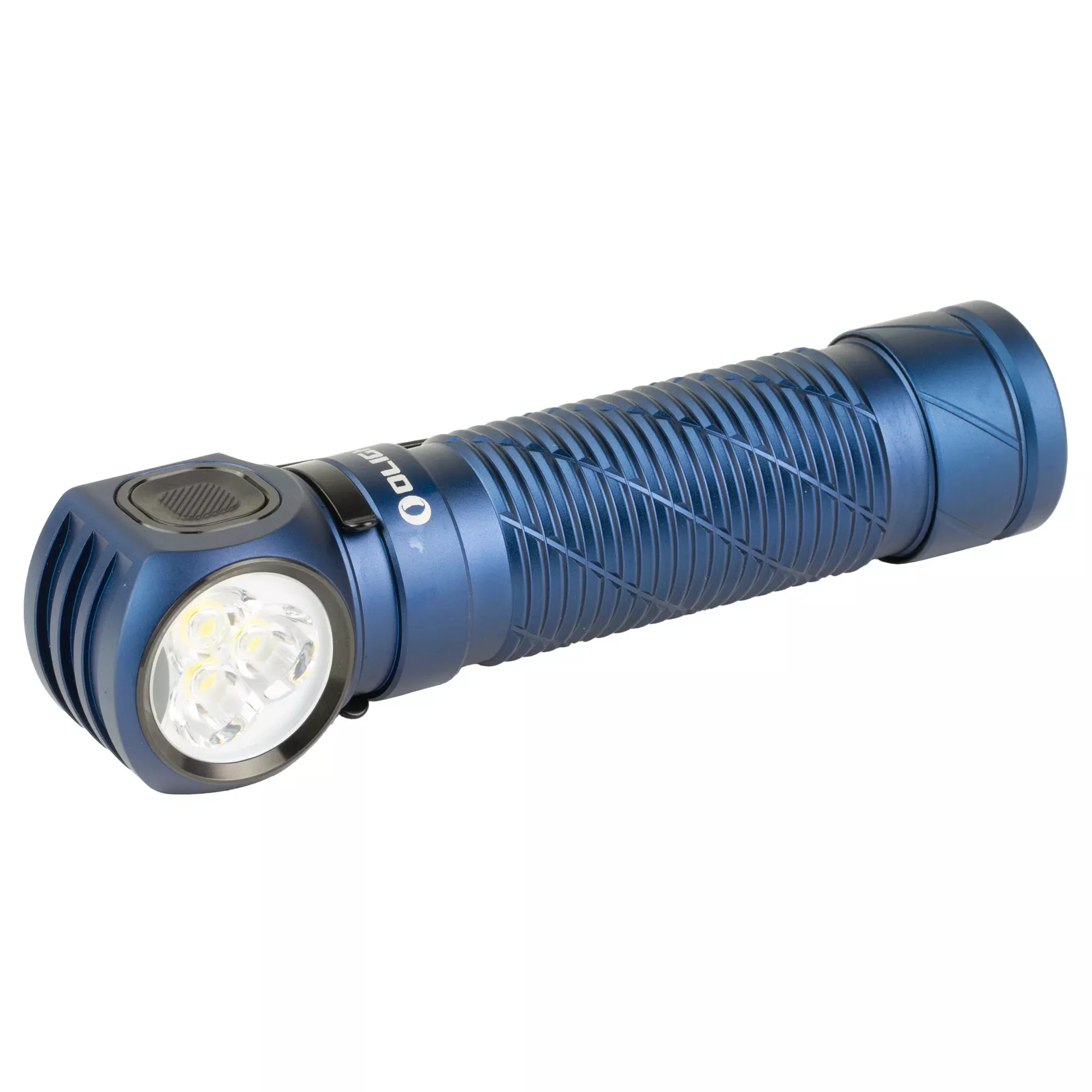 Olight Perun 3 Rechargeable Headlamp, Midnight Blue, 3,000 Lumens, White & Red Light, PERUN3MNBU