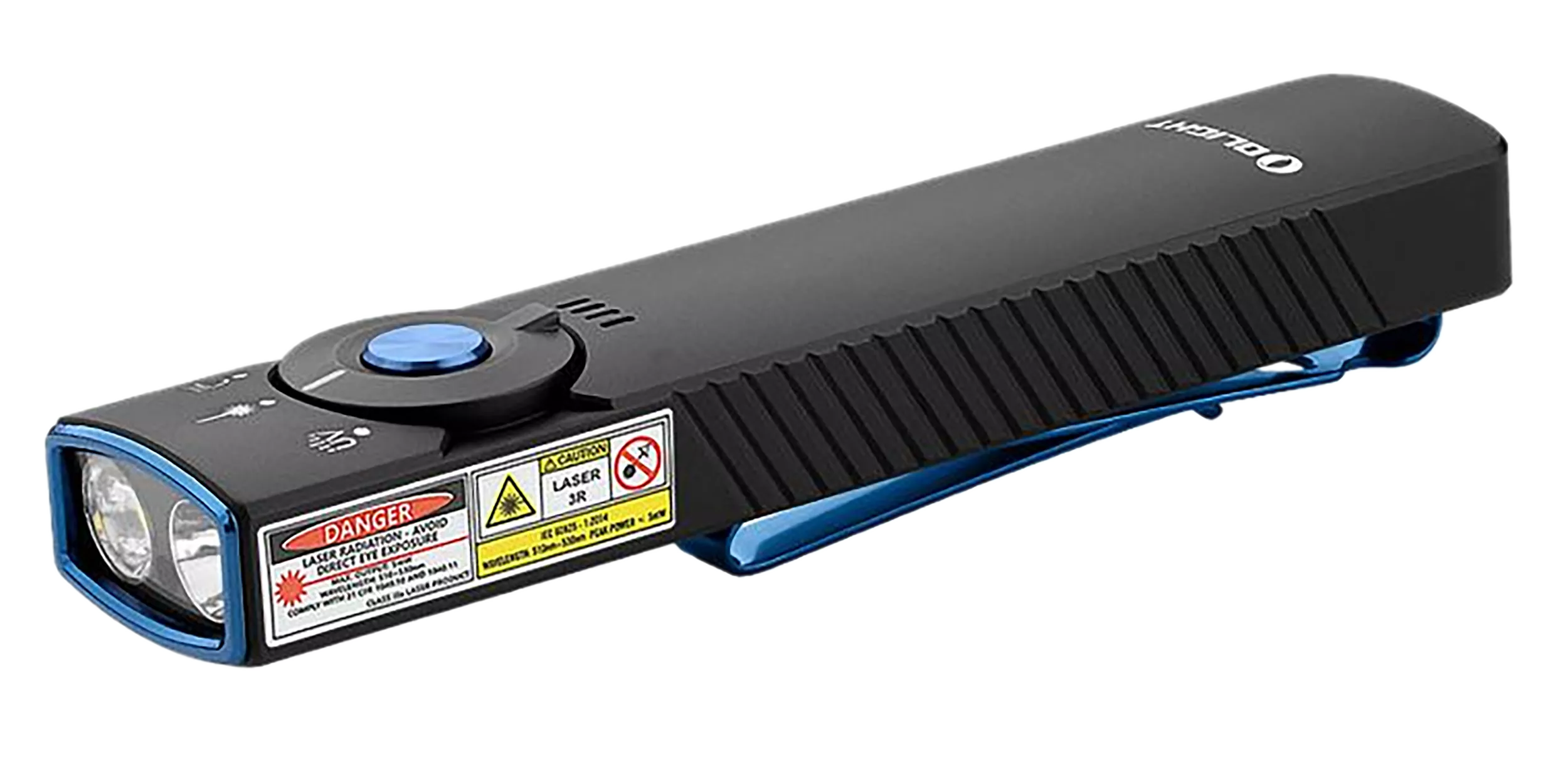Olightstore Usa Inc ARKFELDPRO3RBKCW Arkfeld ProBlack 1/15/100/420/1,300 Lumens White LED Green Laser UV Light