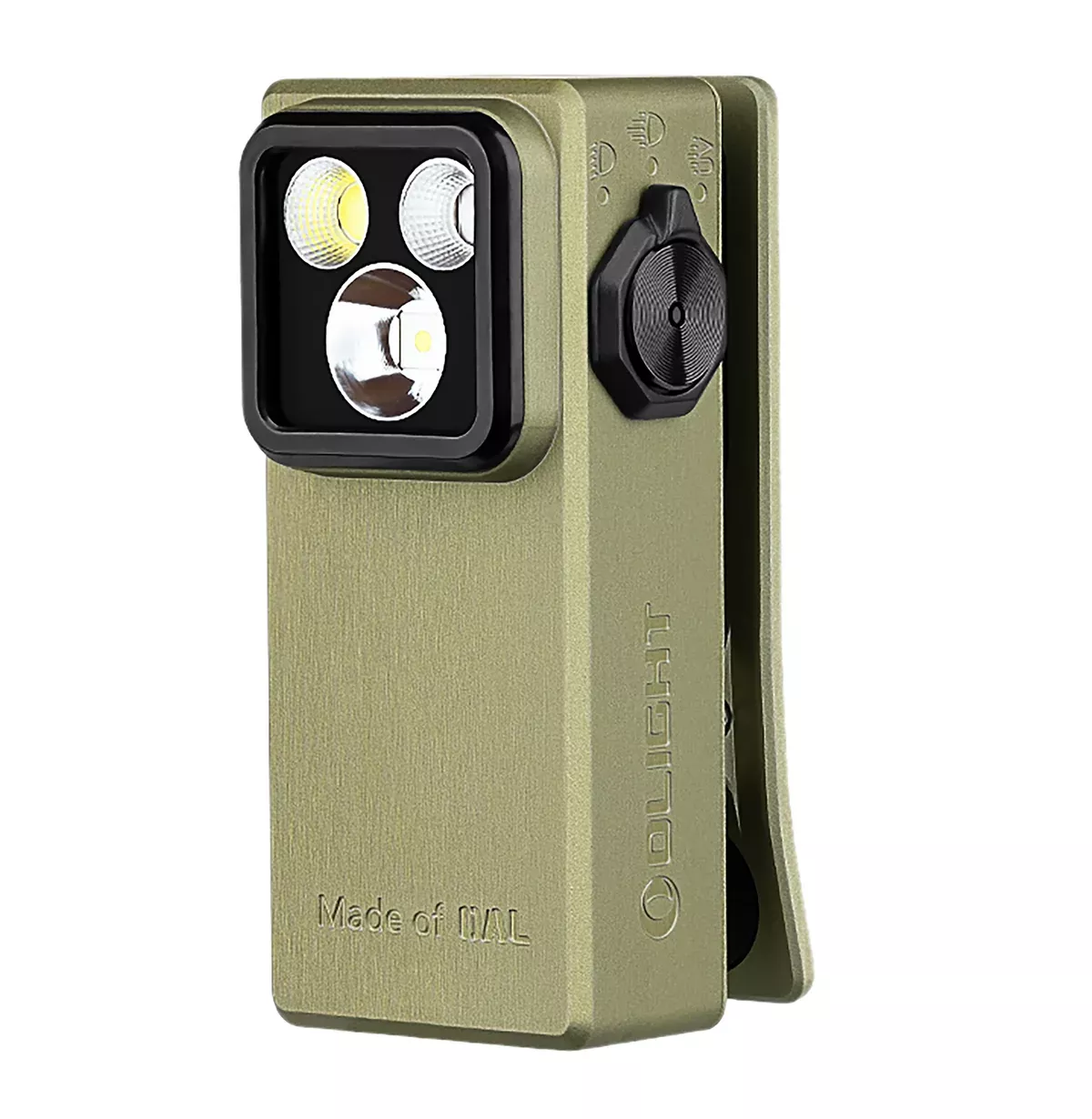 Olightstore Usa Inc OCLIPULTRAOG OclipOD Green Aluminum Alloy 300 Lumens