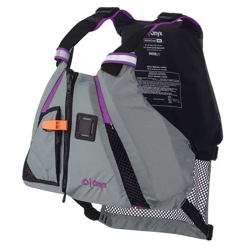 Onyx MoveVent Dynamic Paddle Sports Vest - Purple/Grey - XL/2XL - 122200-600-060-18