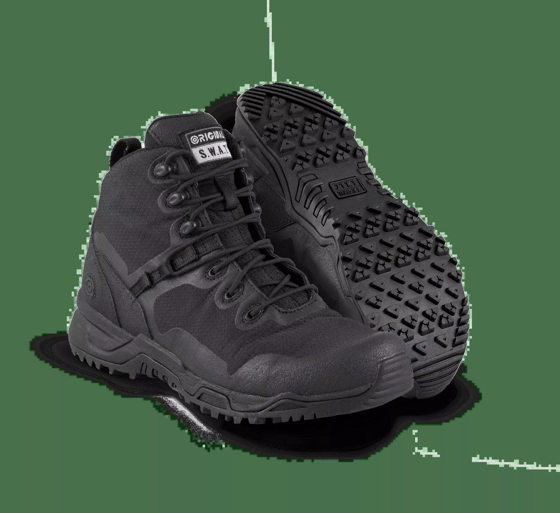 Original SWAT 173001 Tactical Police Alpha Fury 6" Boots